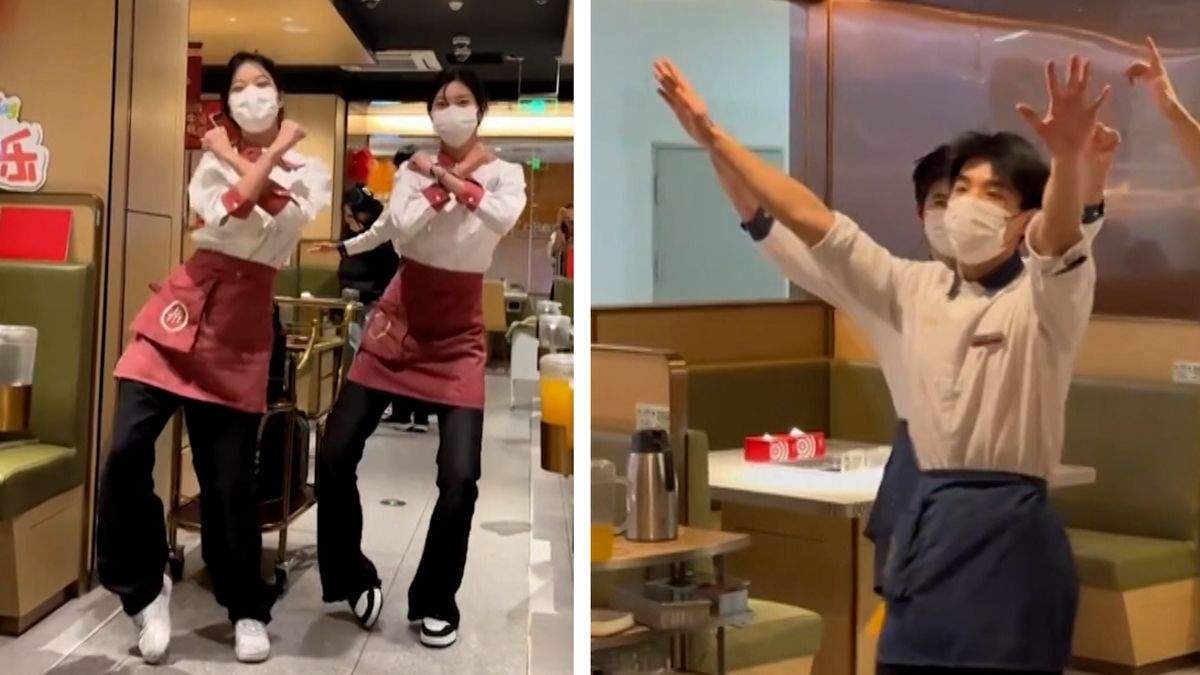 V čínských restauracích obsluha tančí, zákazníkům to připadá vulgární